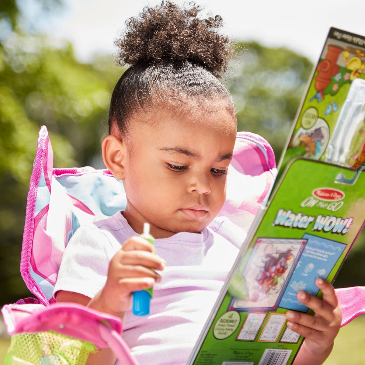 On the Go Water Wow! Reusable Water-Reveal Activity Pad - Animals