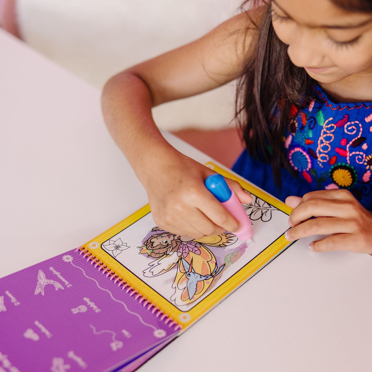 On the Go Water Wow! Reusable Water-Reveal Activity Pad - Fairy Tale