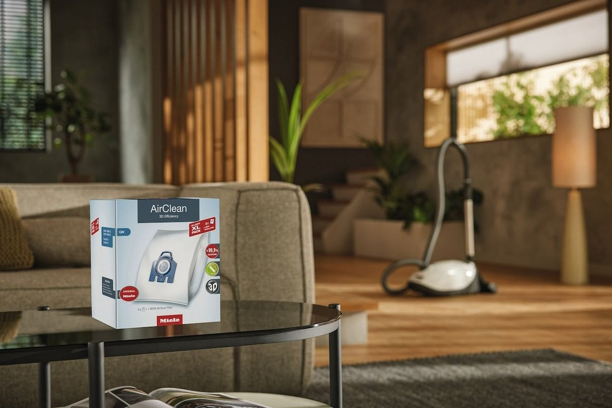 Miele AirClean 3D Efficiency GN Dust Bags Value Pack, 8-pk