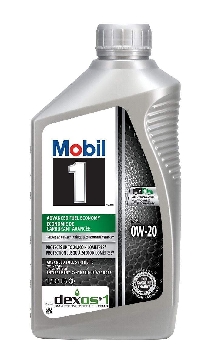 Advanced Fuel Economy 0W20 Synthetic Engine/Motor Oil, 1-L