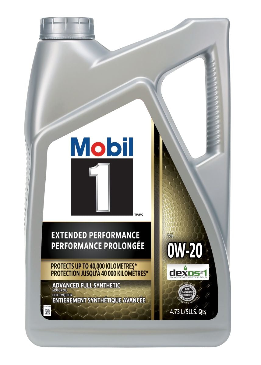 Extended Performance 0W20 Synthetic Engine/Motor Oil, 4.73-L
