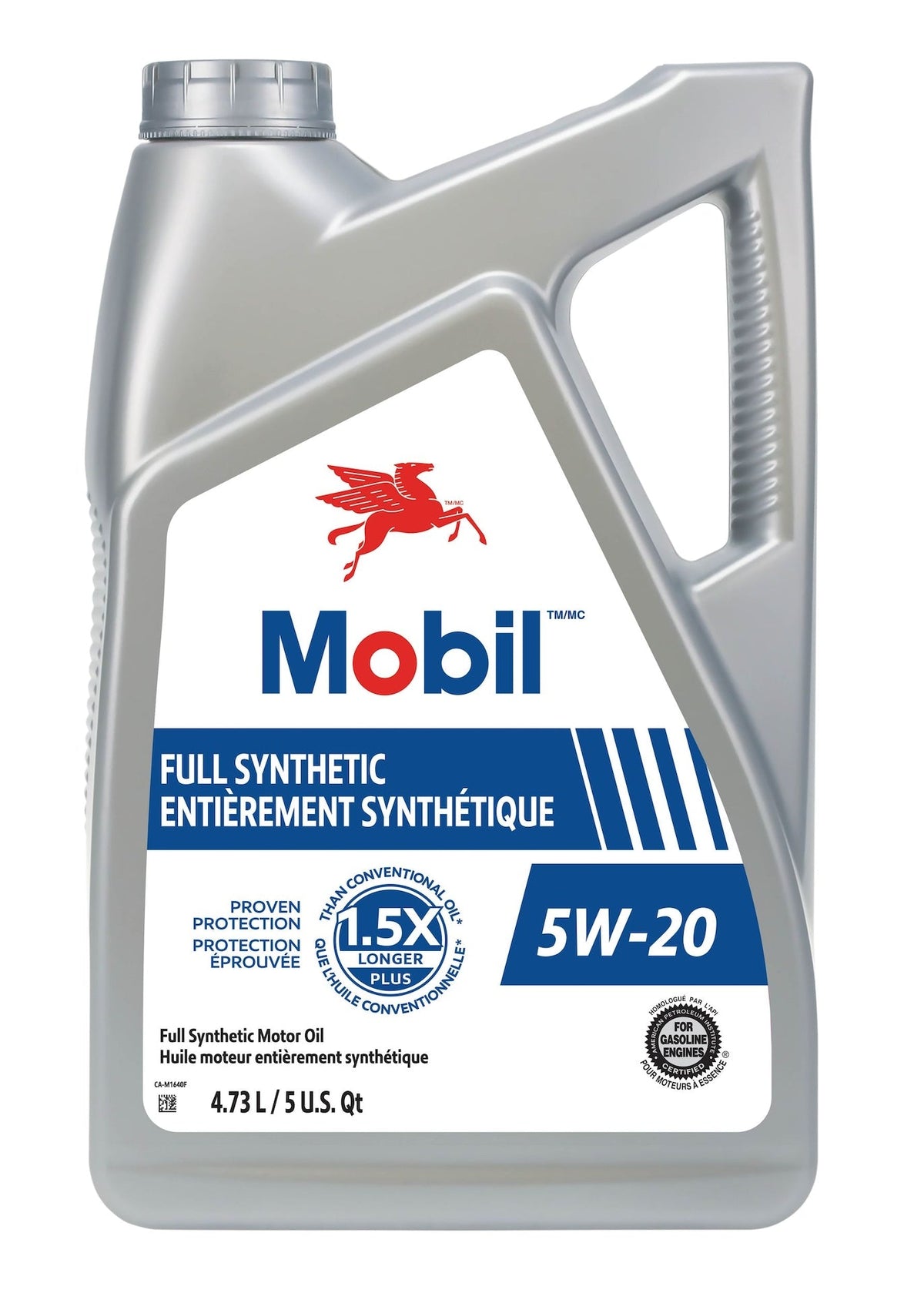 Full 5W20 Synthetic Engine/Motor Oil, 4.73-L