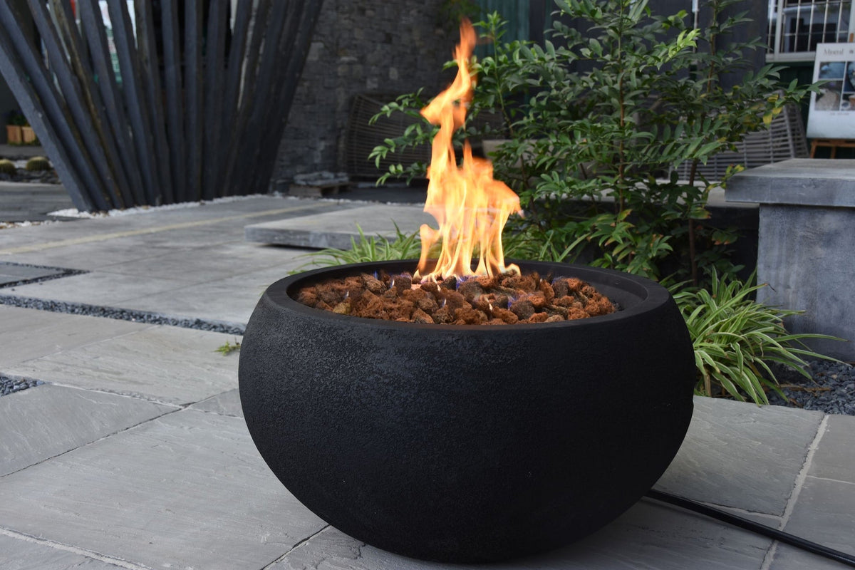 York Round Fire Bowl, Liquid Propane, 40,000 BTU