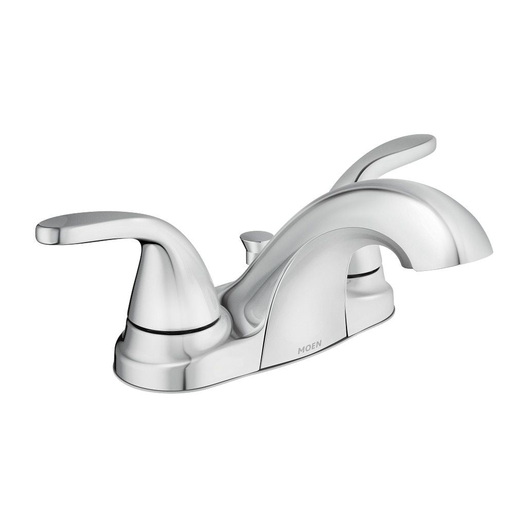 Adler Double Handle Bathroom Faucet, Chrome