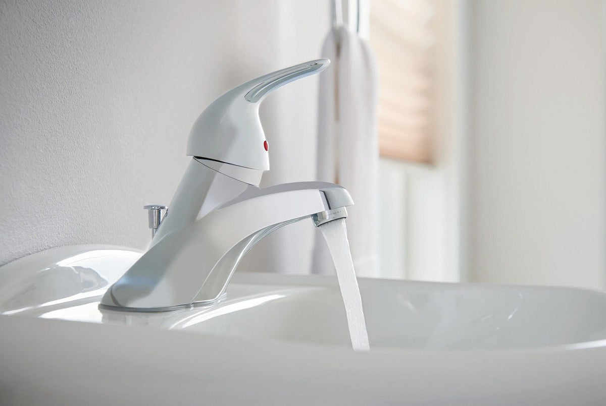 Adler Single Handle Bathroom Faucet, Chrome