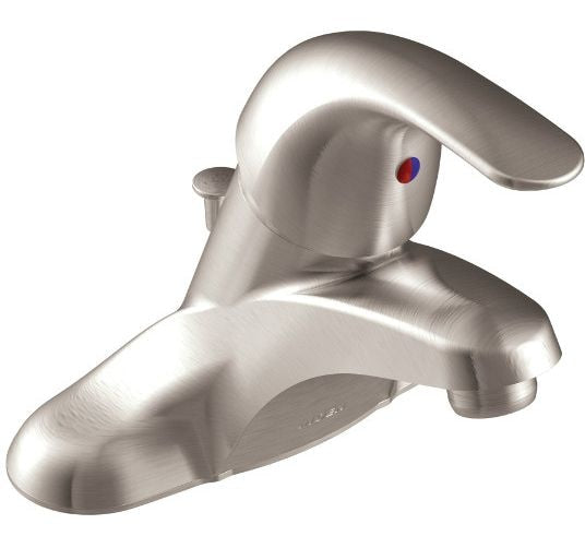 Adler Single Handle Bathroom Faucet, Spot-resistant Brushed Nickel