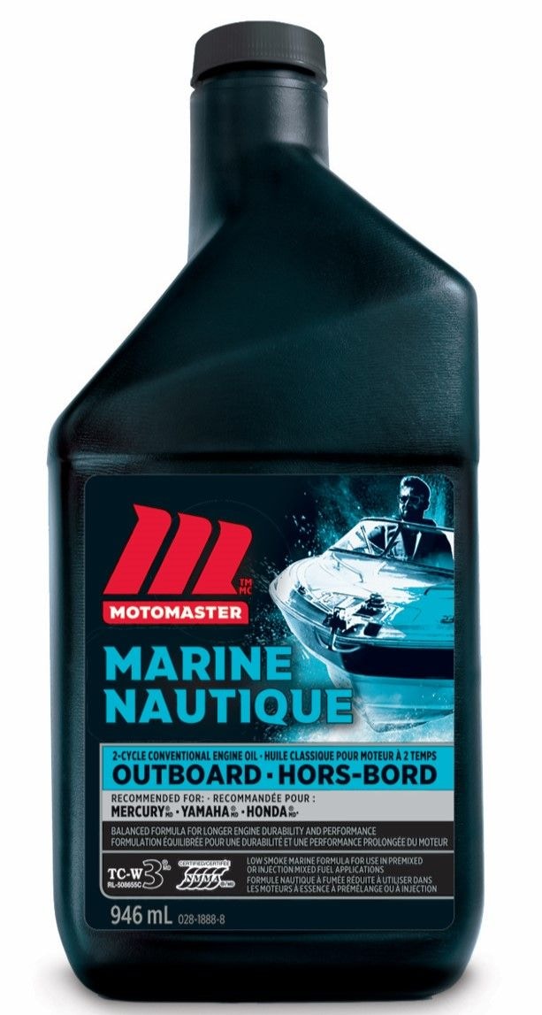 2-Cycle Outboard Engine Oil, 946-ml