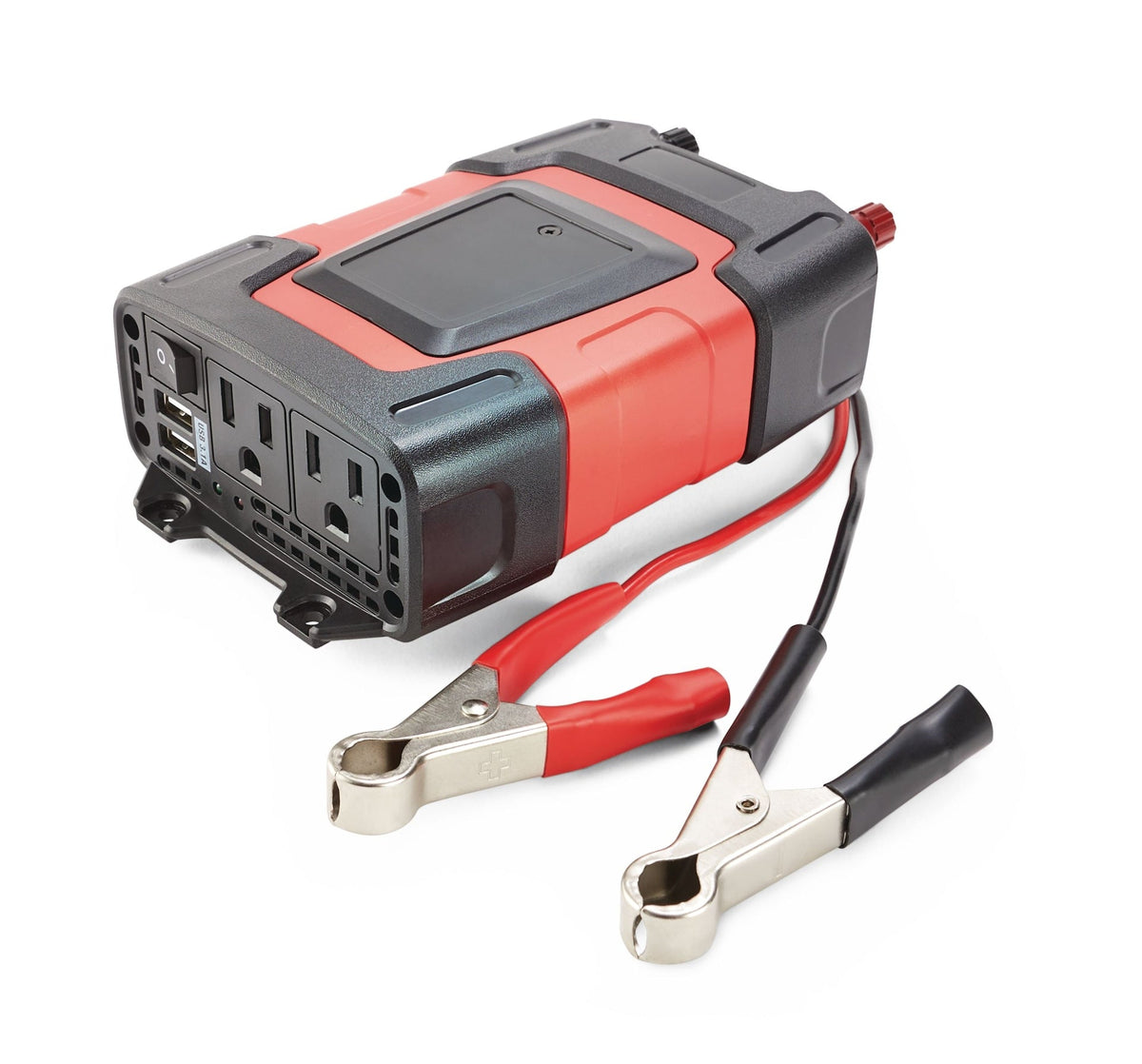 200W Power Inverter with Dual USB & AC Ports