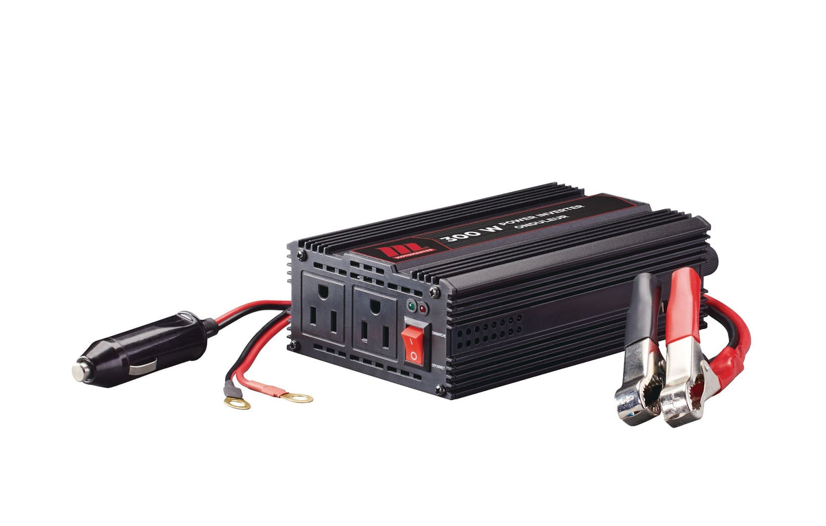 300W Inverter with USB Port, Power-On Indicator