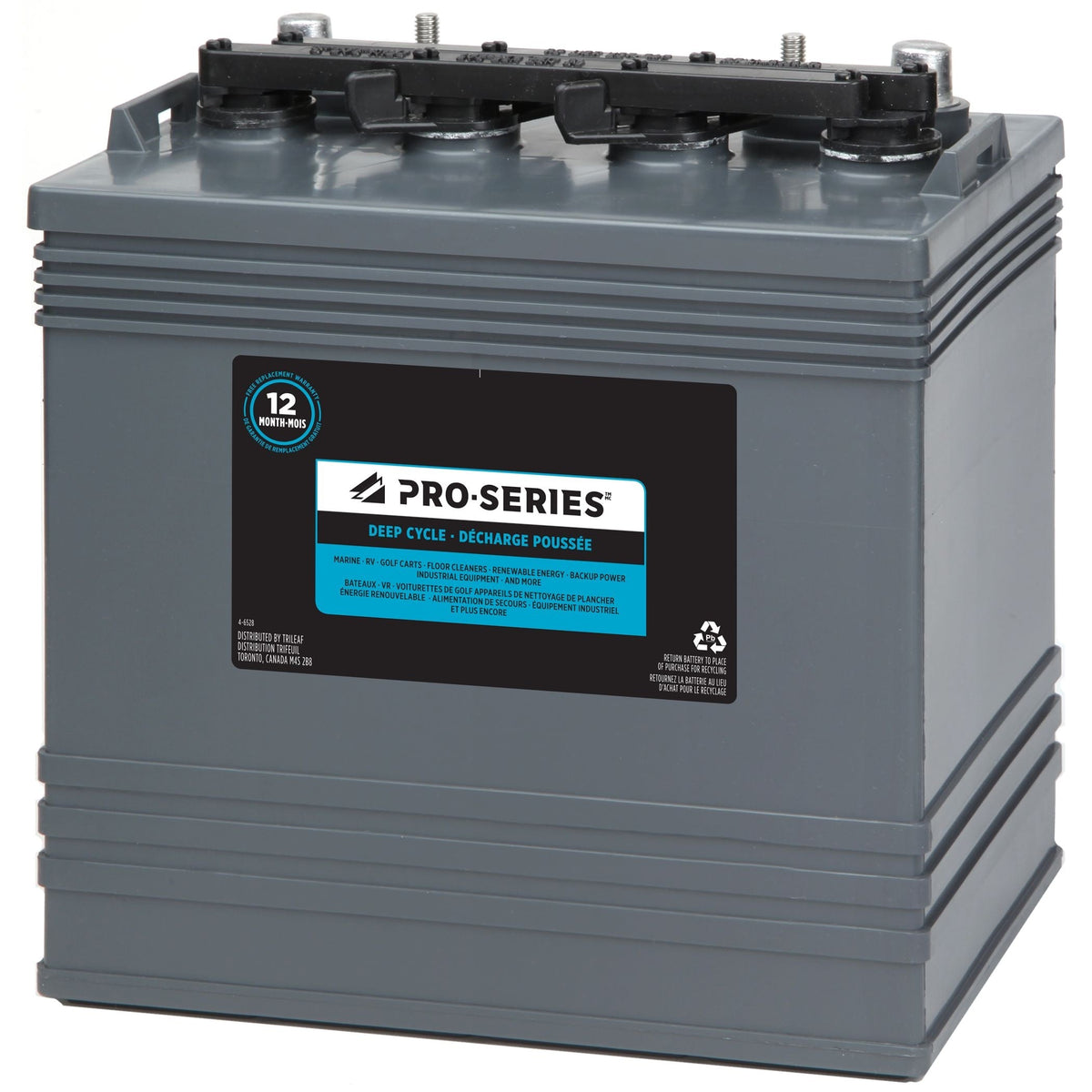 NAUTILUS Group Size GC2 6-Volt Deep Cycle Battery, 215 Ah