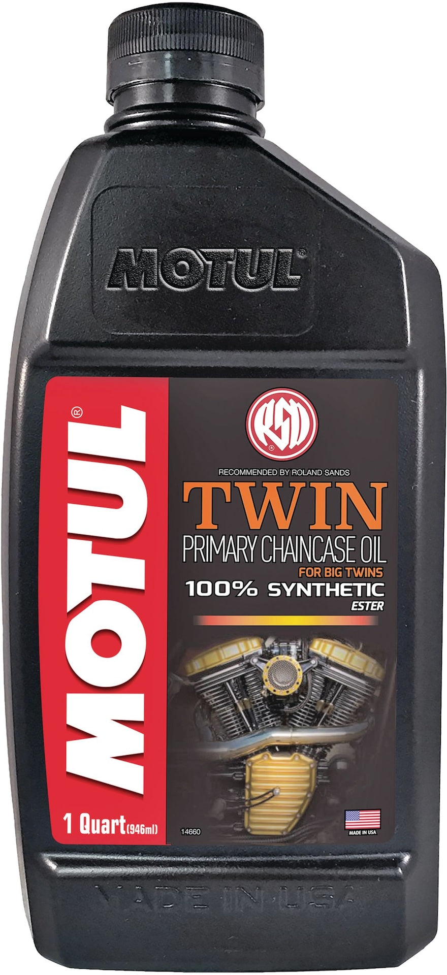 Twin Synthetic Primary Chain Case Motorcycle Oil, 1-L