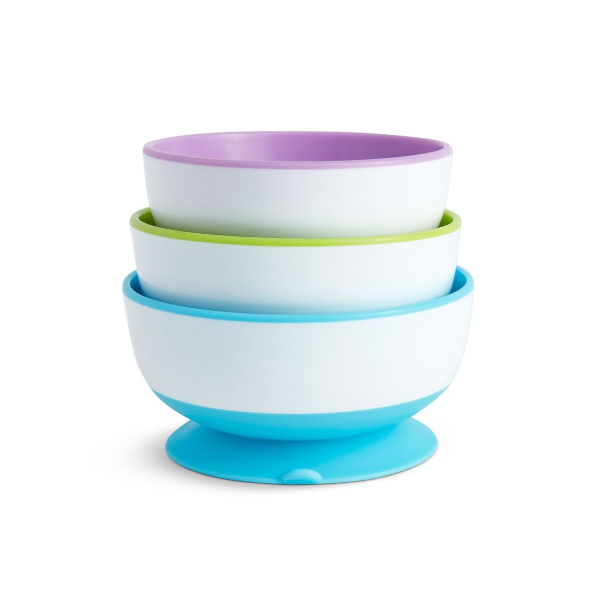 Stay Put Suction Bowls, 3-pk