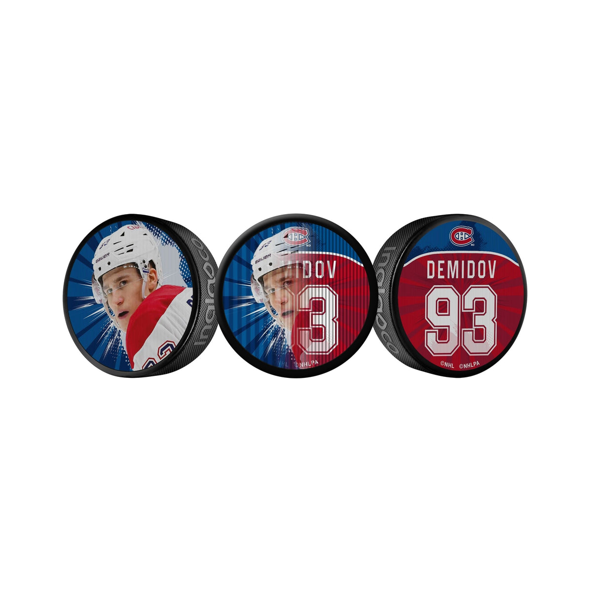 Ivan Demidov Dual-Image Lenticular Hockey Puck, 6-oz