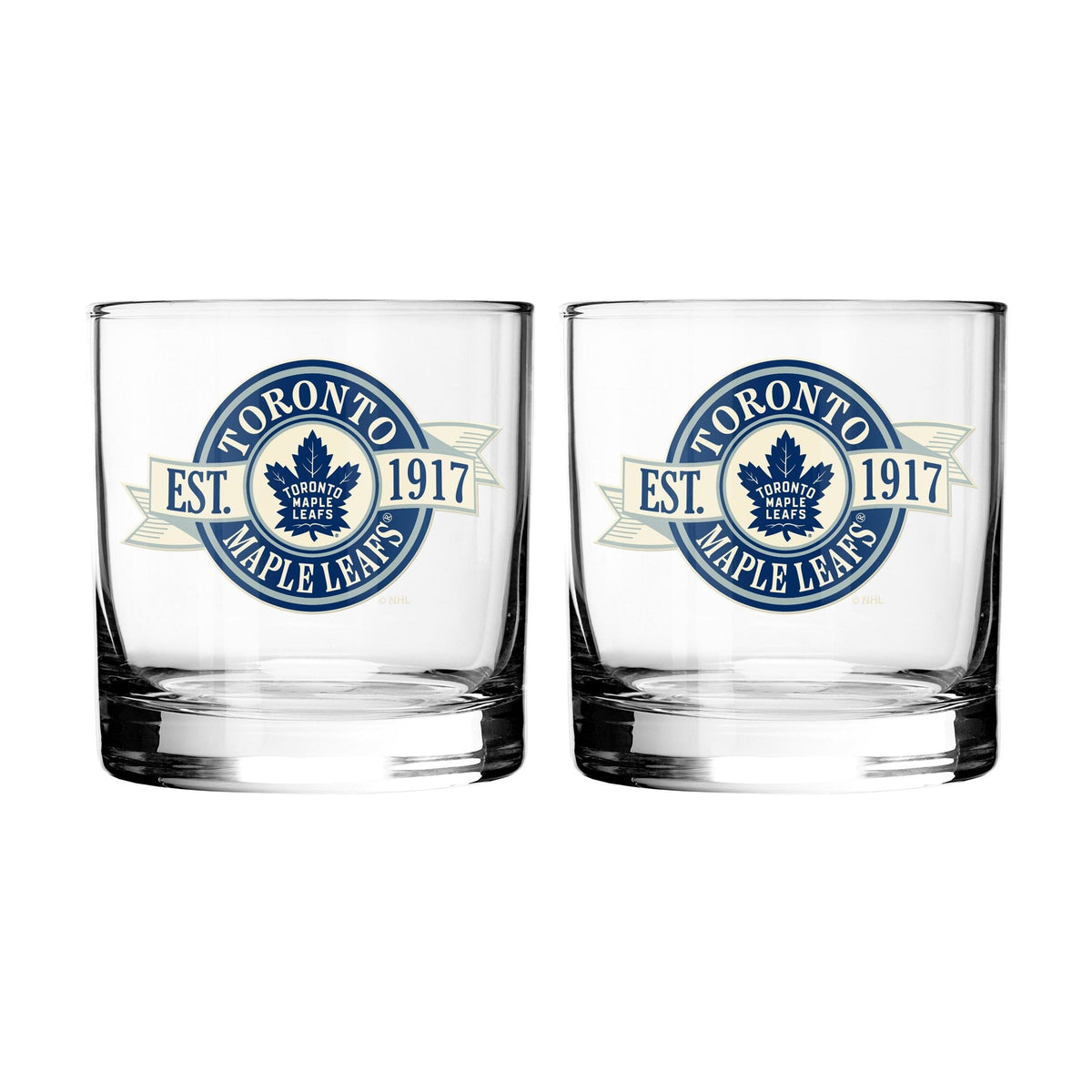Hockey Rocks Glass, 2-pk