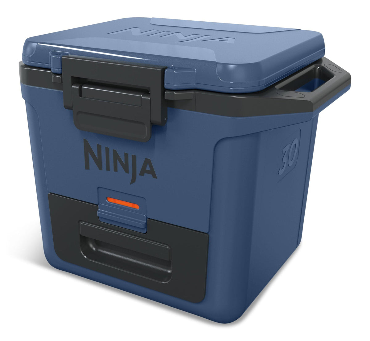 Ninja 30-Quart Portable Hard Cooler with Drawer, 28-L, Blue