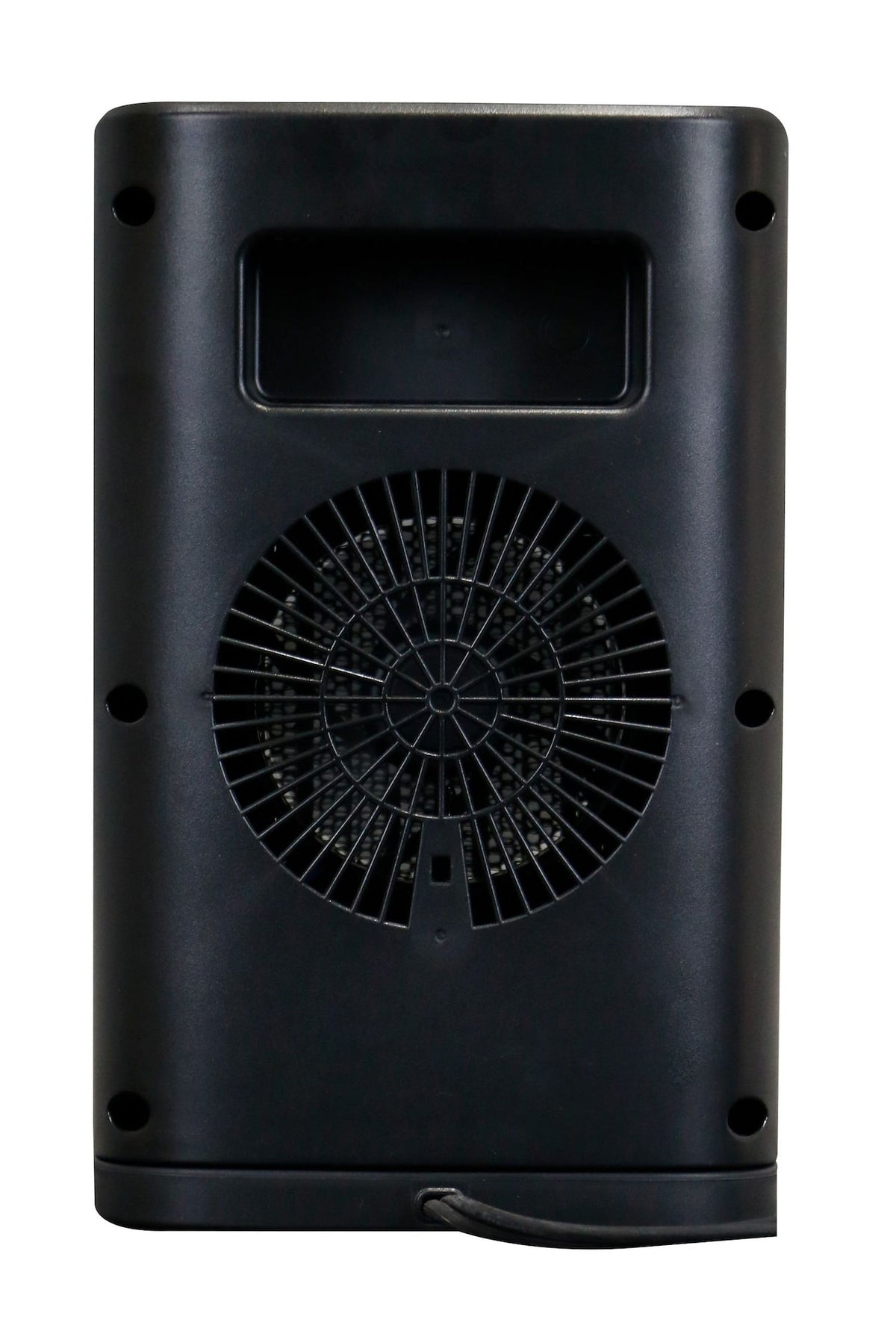 Digital Electric Personal Ceramic Heater with Remote, 1500W, Black