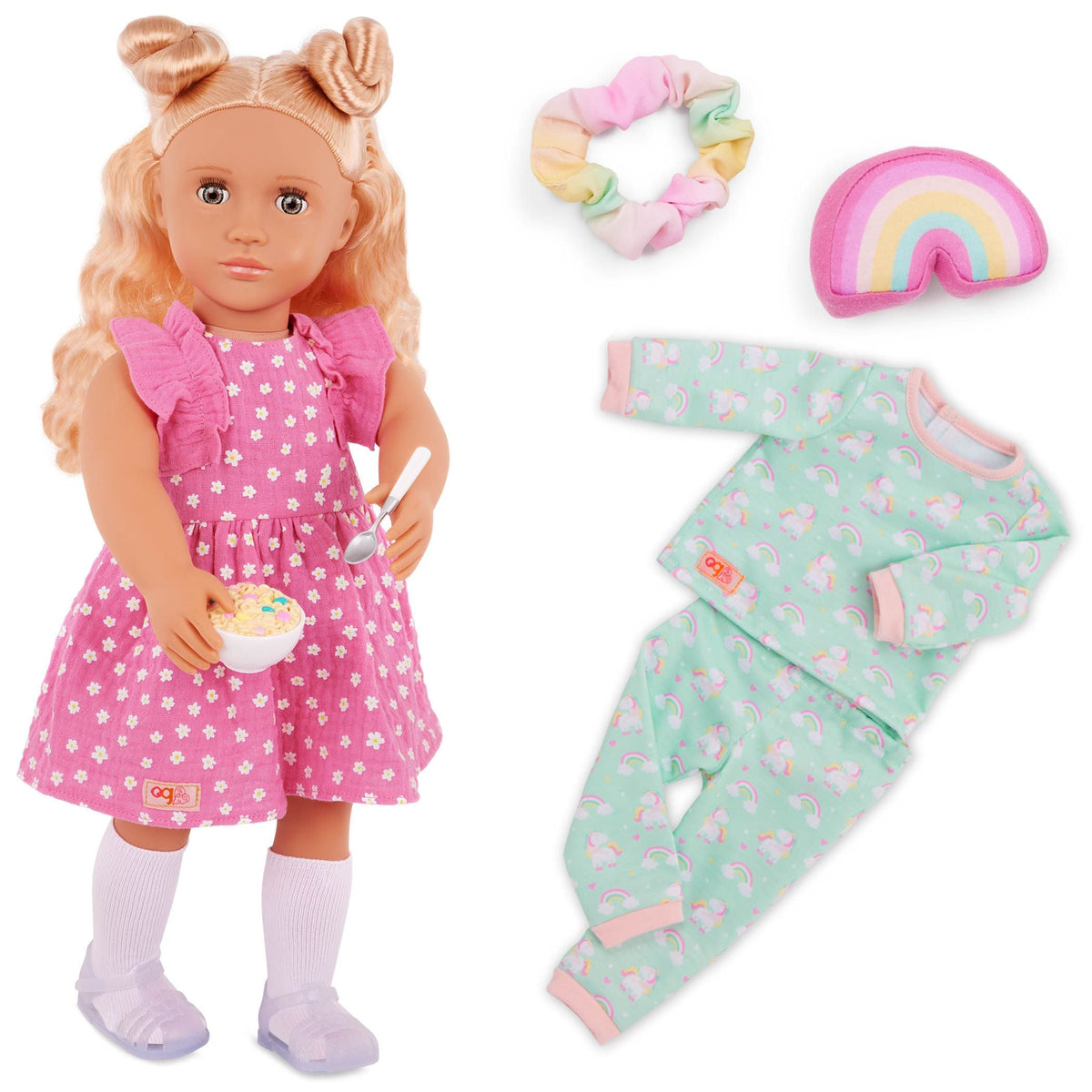 Cuddly Activity Doll for Ages 3+, 18-in
