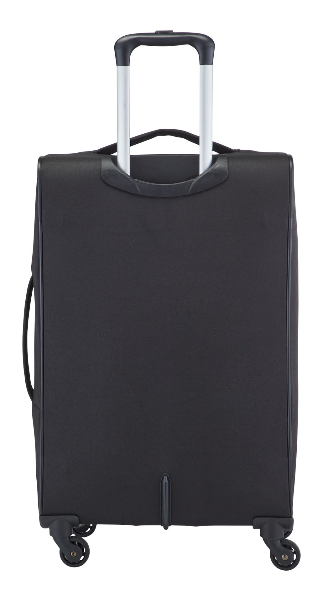 Outbound Softside Spinner Wheel Medium Travel Luggage Suitcase, Black, 24-in