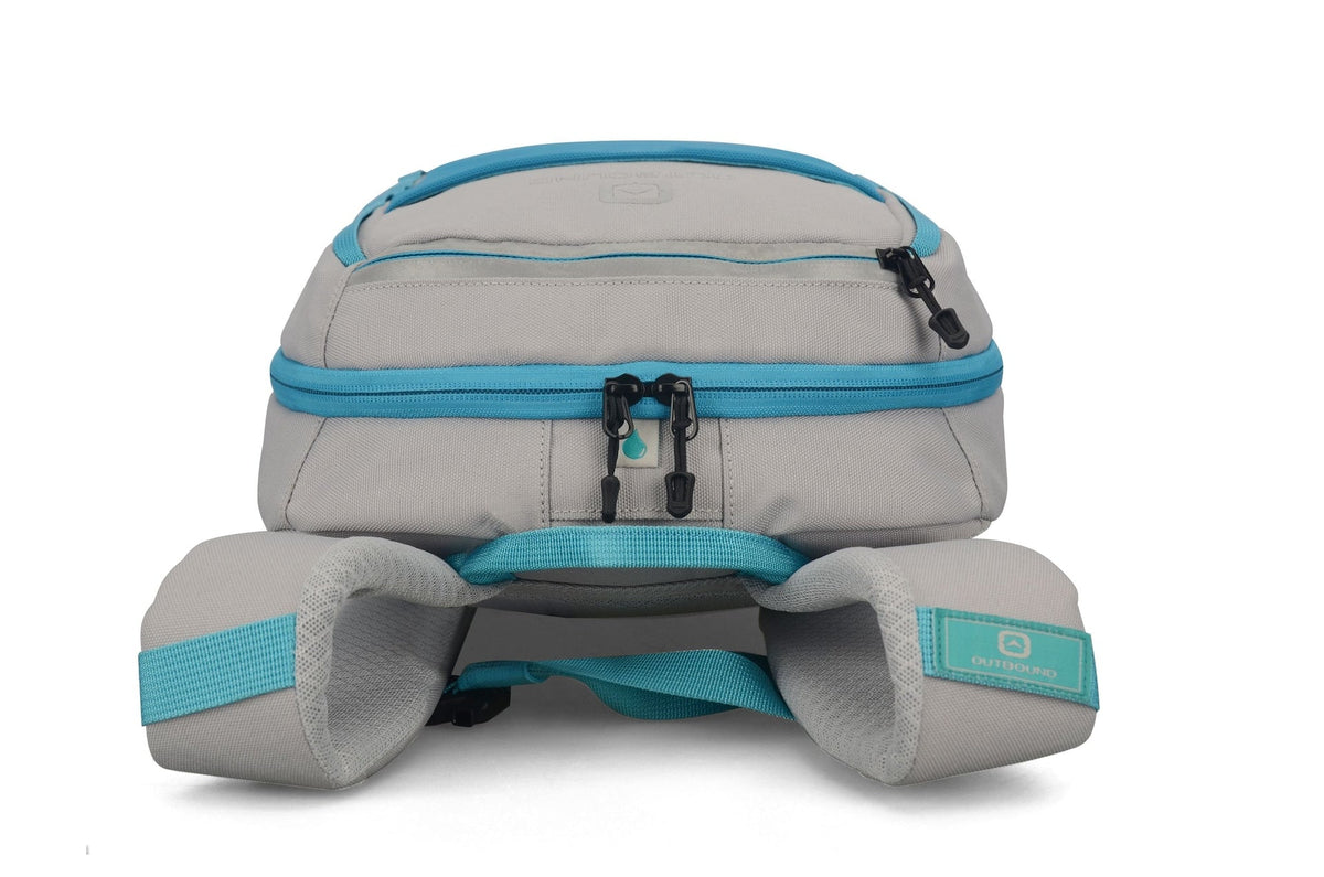 Outbound Water-Repellent Kids Hiking Backpack, Blue