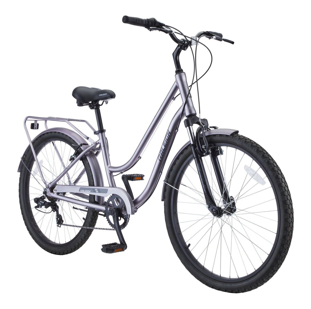 Campus Comfort Bike, Alloy V-brakes, 26-in, Silver