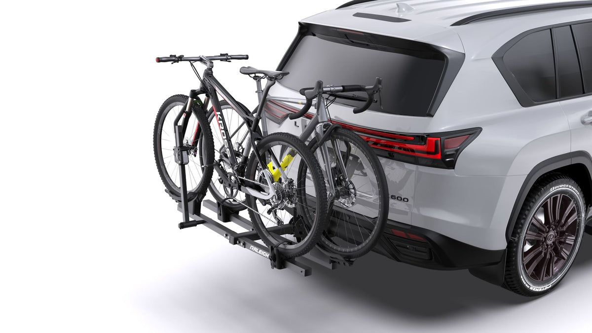 Platform Style Hitch Mounted Bike Carrier, 2-Bikes