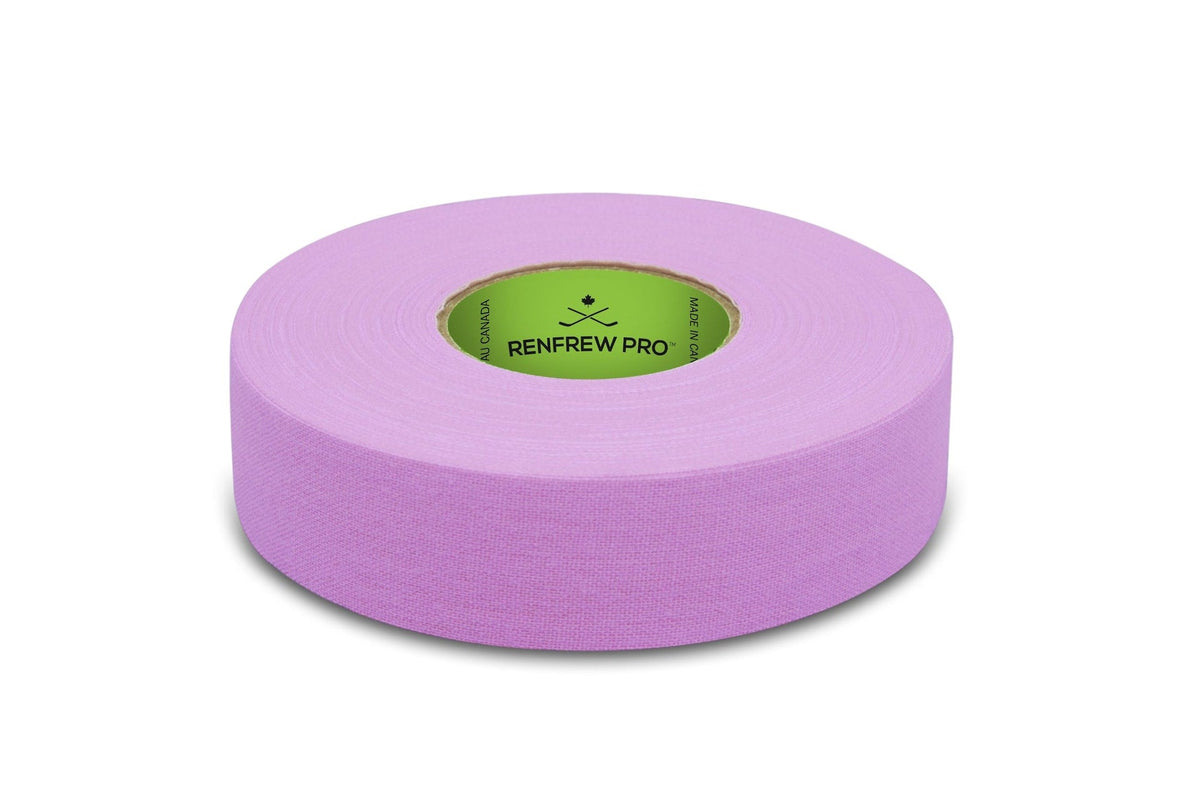 Pro/ "Hockey Fights Cancer" Hockey Tape, Lavender, 24-mm x 18-m