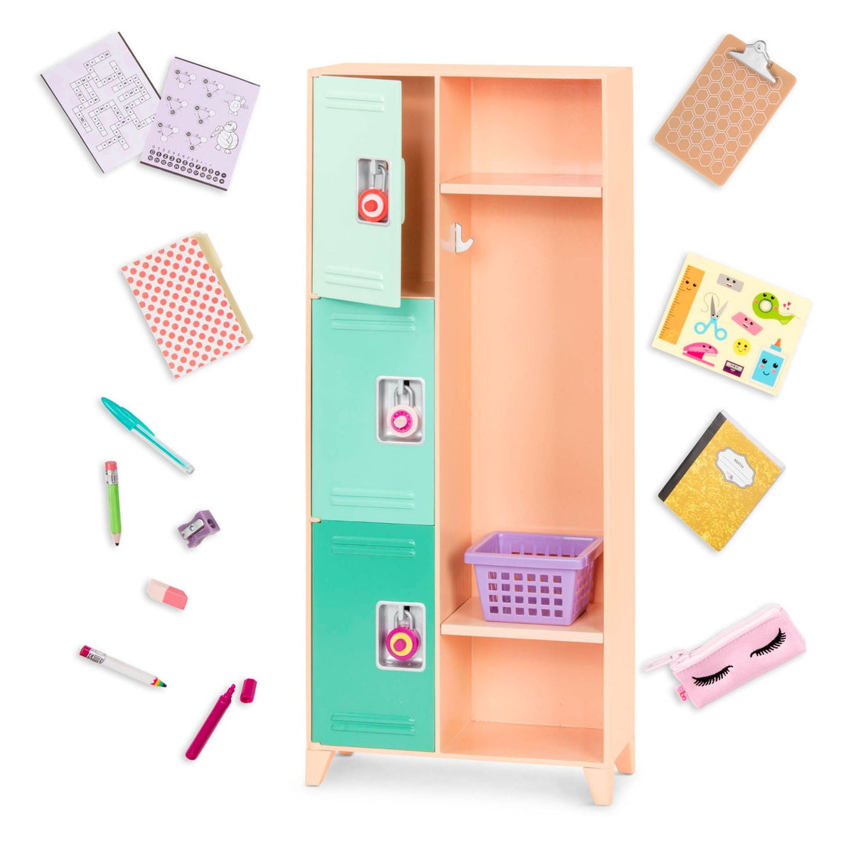 School Locker Playset