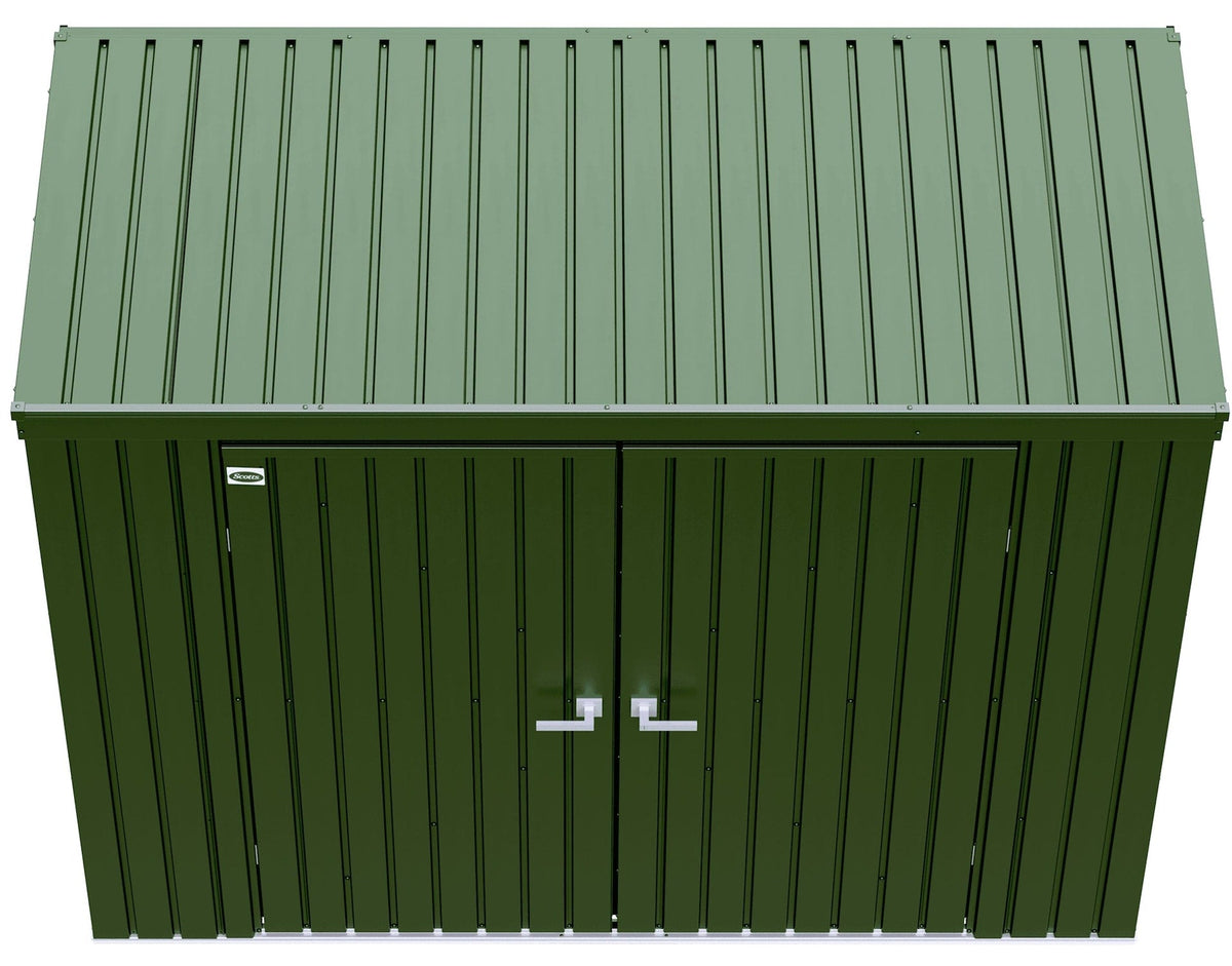 8x4-ft Corrosion-Resistant Garden Storage Shed