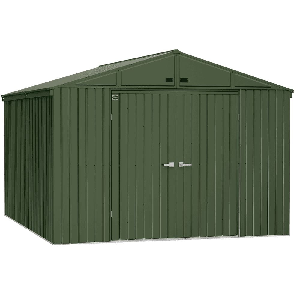 Lawn Care 10x12-ft Green Corrosion-Resistant Storage Shed