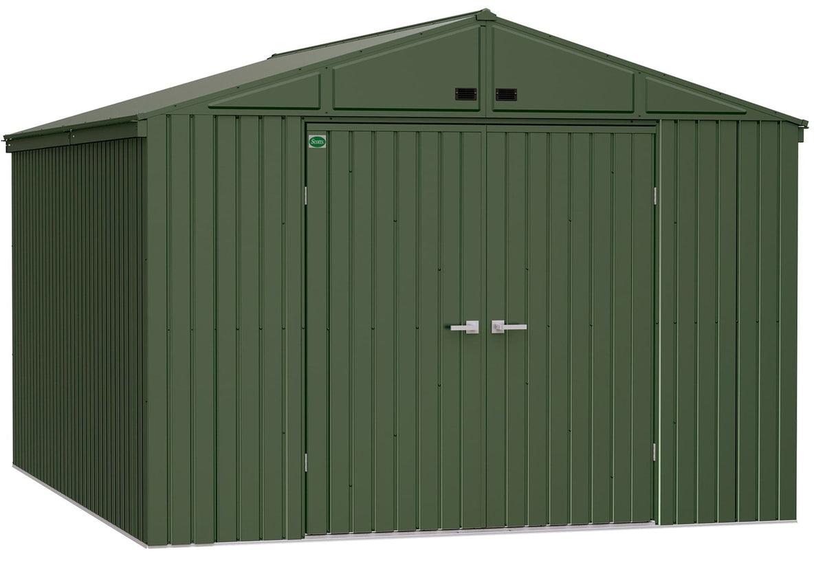 Lawn Care 10x12-ft Green Corrosion-Resistant Storage Shed