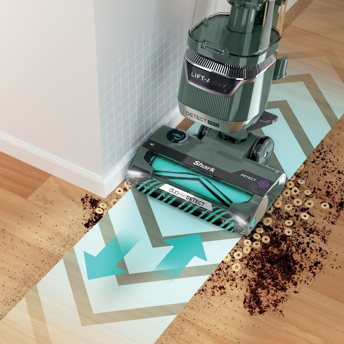 Shark Rotator Detect DuoClean & Lift Away Upright Vacuum