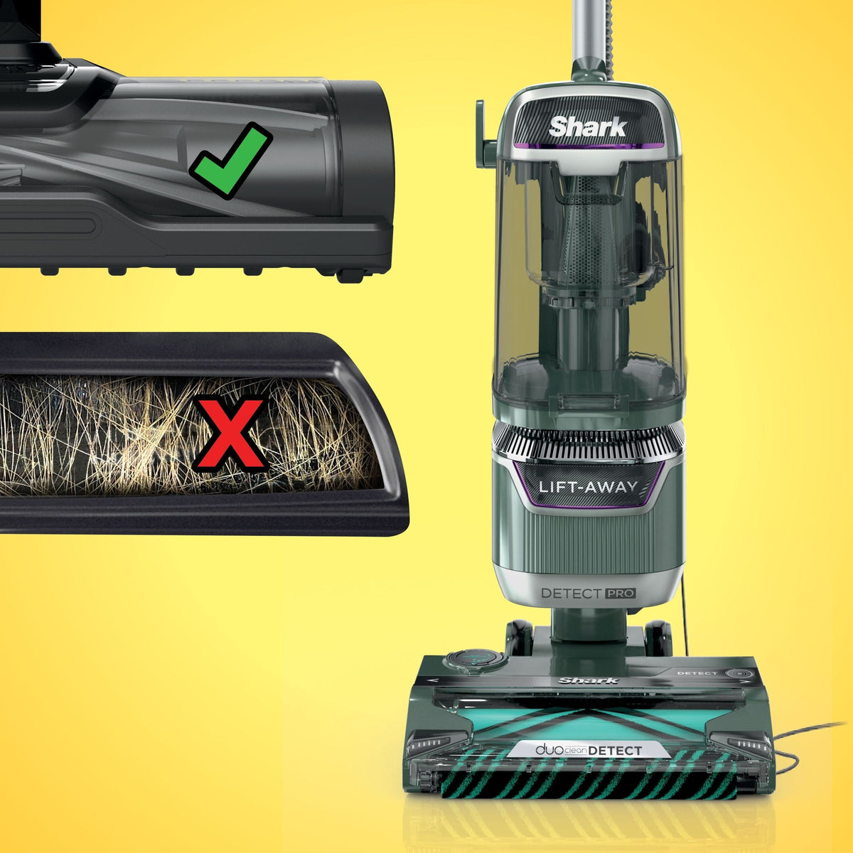 Shark Rotator Detect DuoClean & Lift Away Upright Vacuum