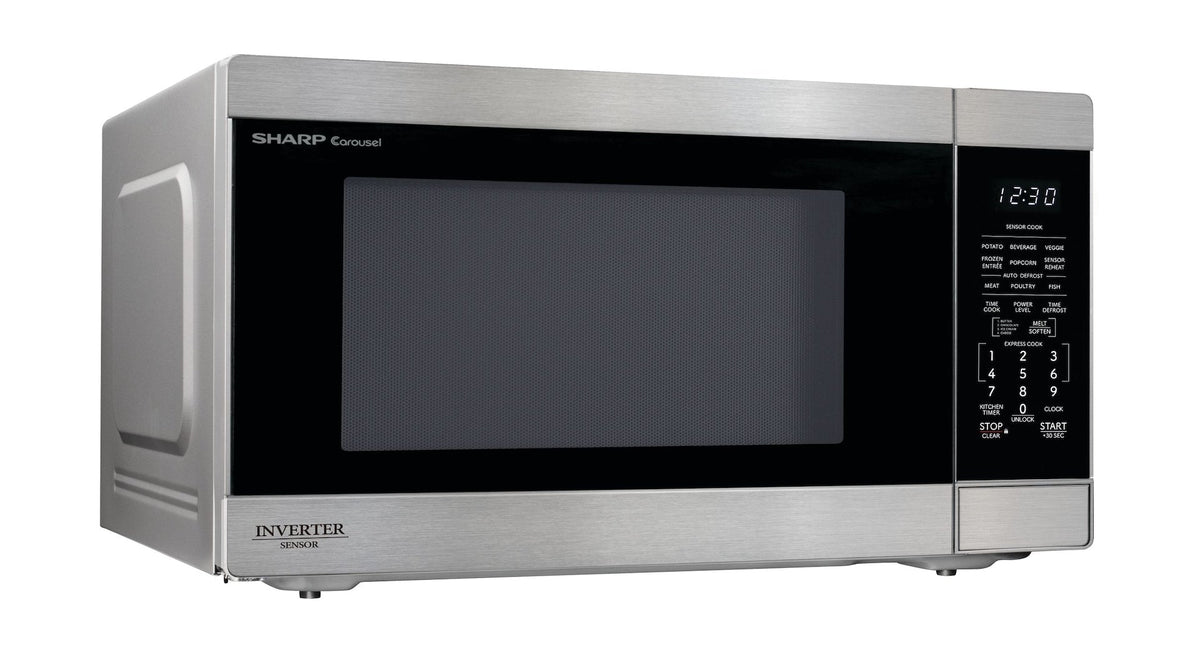 Sharp XL Countertop Microwave Oven with Inverter, 2.2-cu-ft