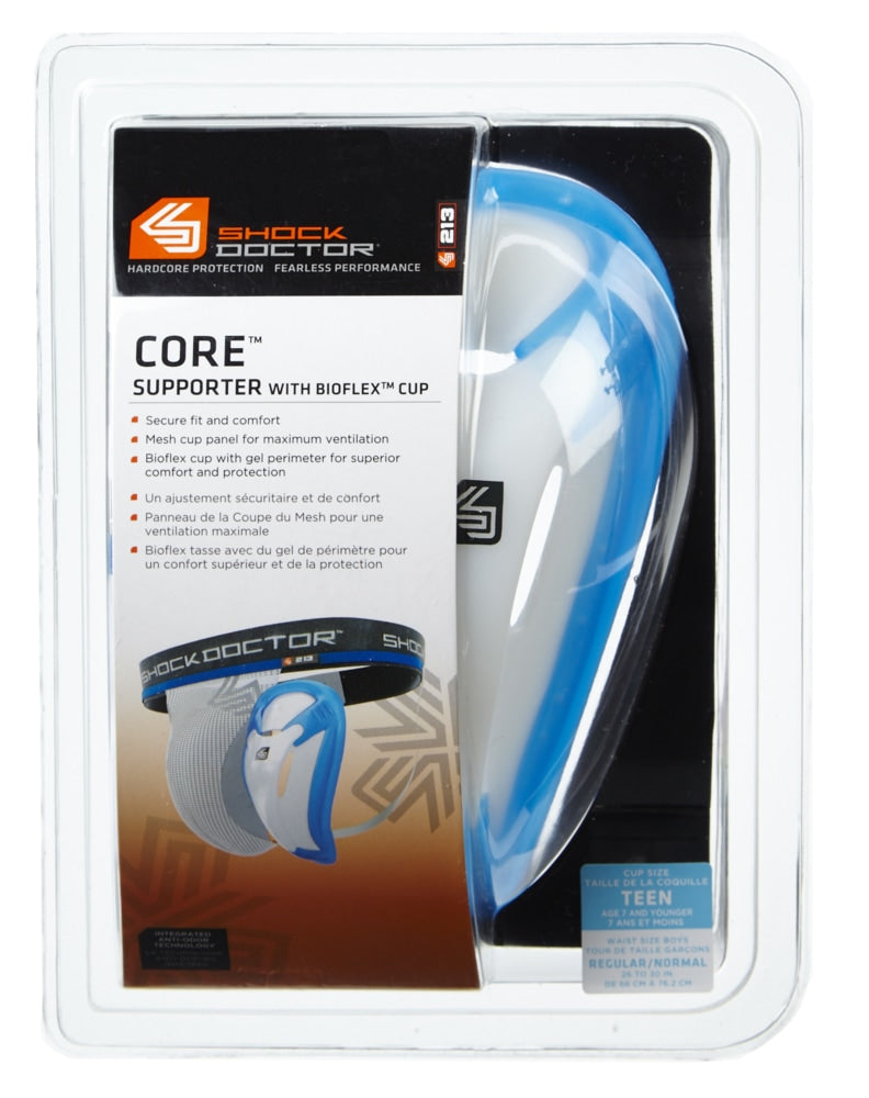 Hockey Core Supporter with Protective Bio-Flex Cup, Youth
