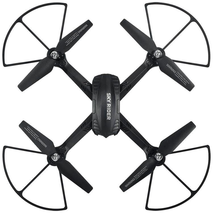 Sky Rider X-11 Stratosphere Quadcopter Drone with Wi-Fi Camera, Black