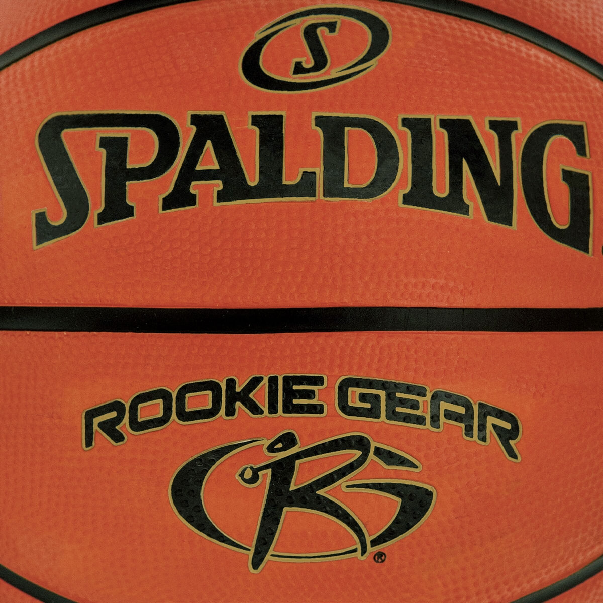 Rookie Gear Rubber Basketball, Brown, Size 5