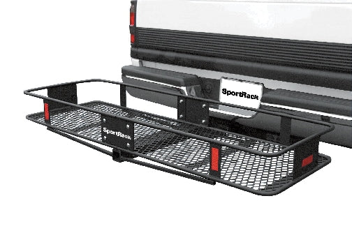 Vista Hitch Mount Folding Cargo Basket, Fits 2-in Receivers