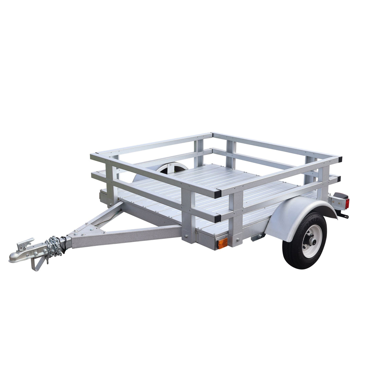 4x4-ft Rail Side Galvalume Plus Kit Trailer