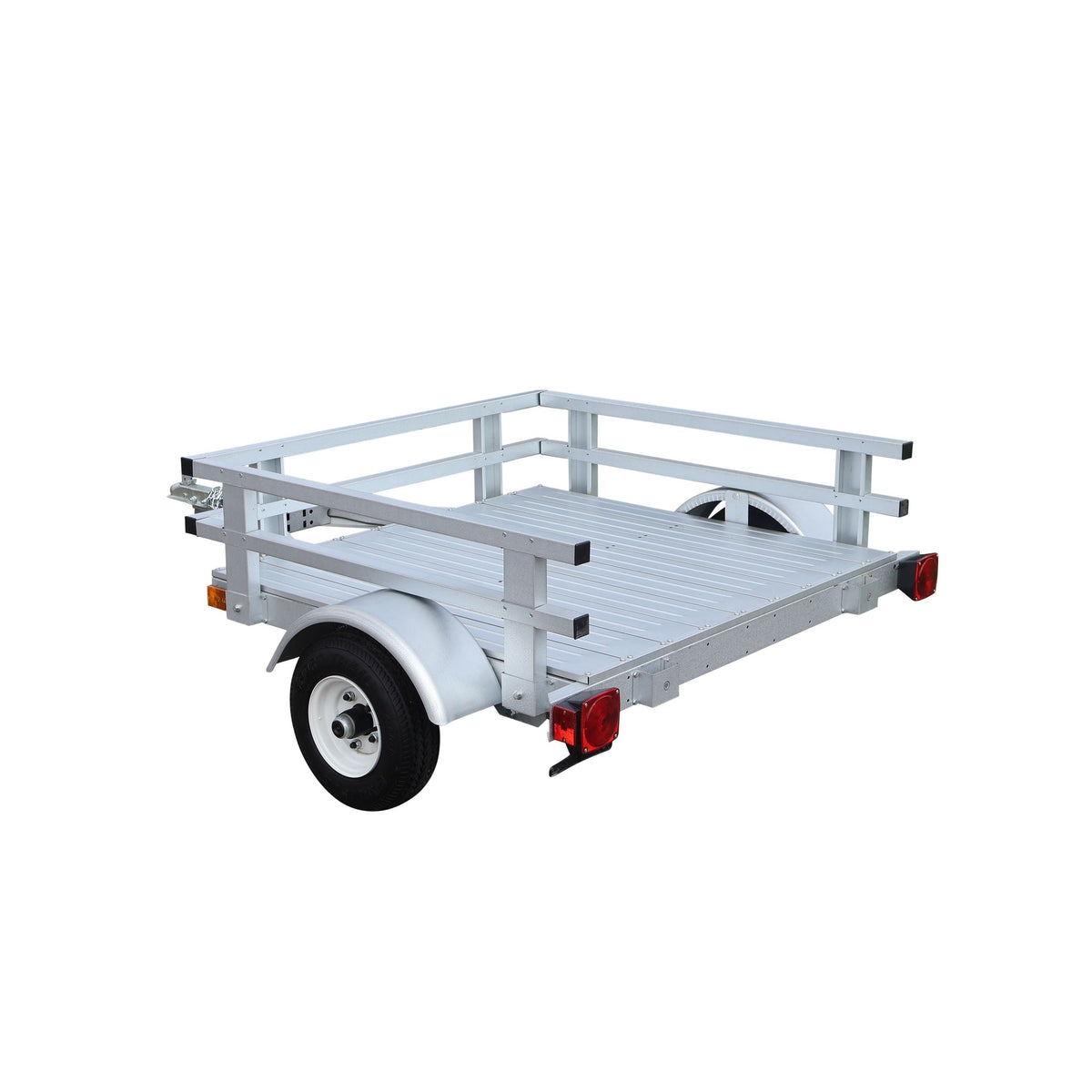 4x4-ft Rail Side Galvalume Plus Kit Trailer