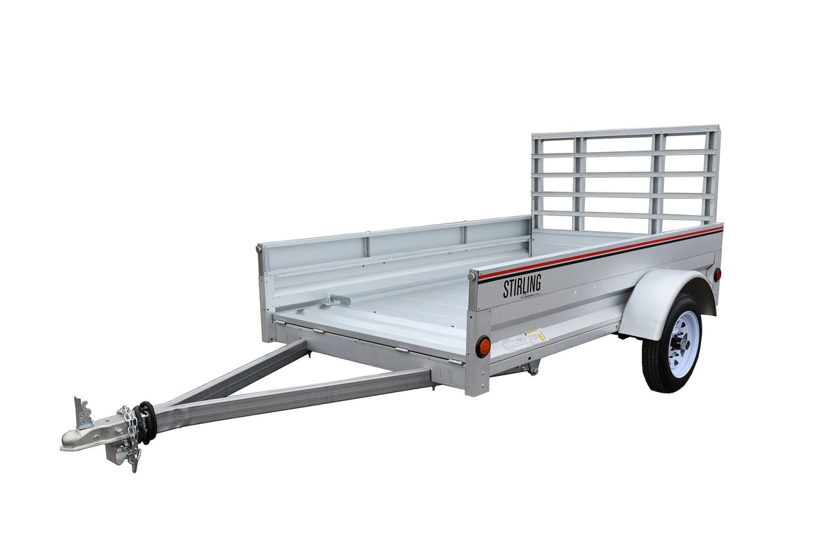 Galvalume Plus Box Trailer, 4-ft x 7-ft