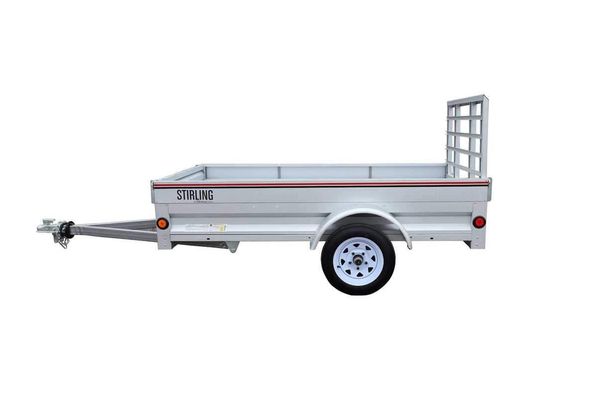 Galvalume Plus Box Trailer, 4-ft x 7-ft