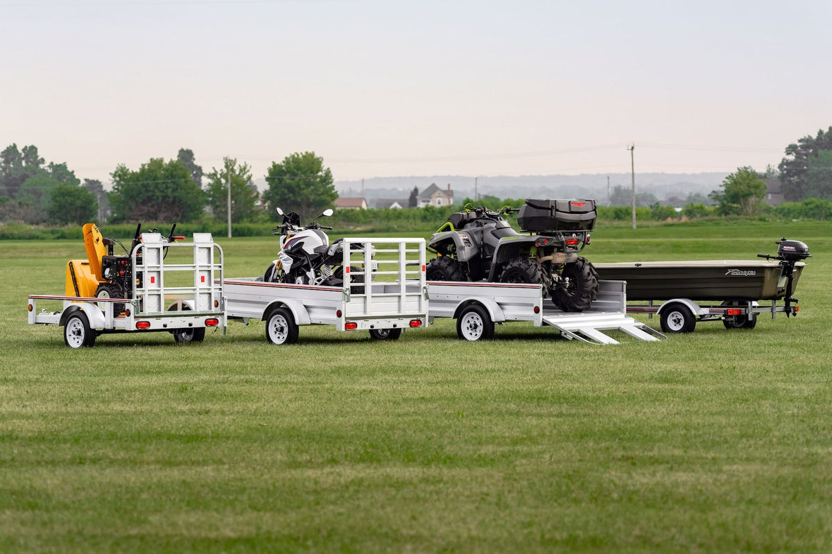 Galvalume Plus Box Trailer, 4-ft x 7-ft