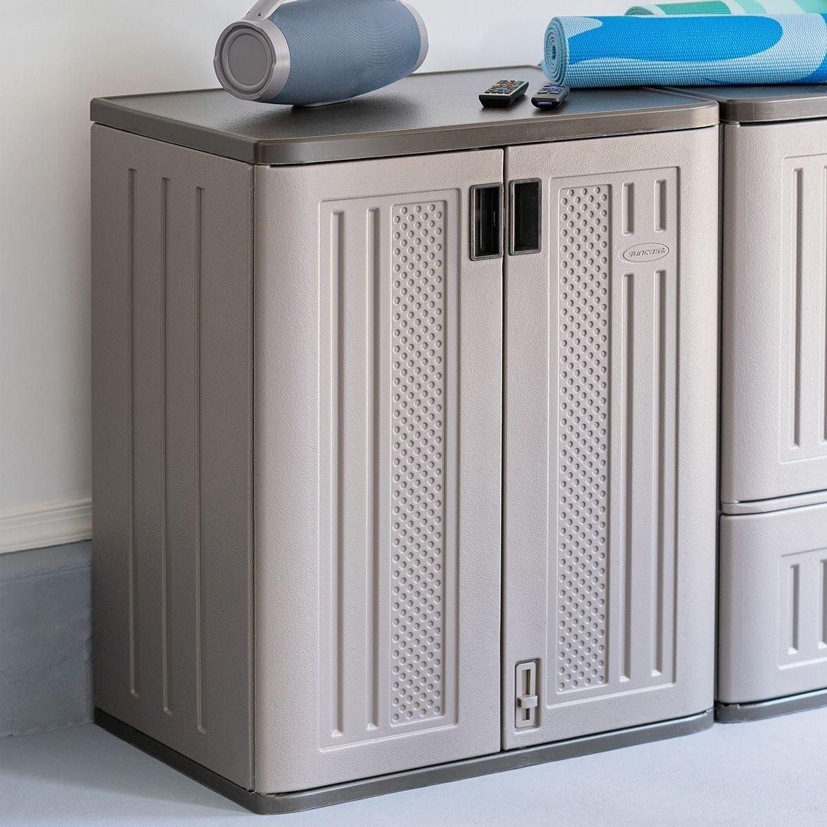 2-Shelf Base Storage Cabinet, 75-lb Capacity