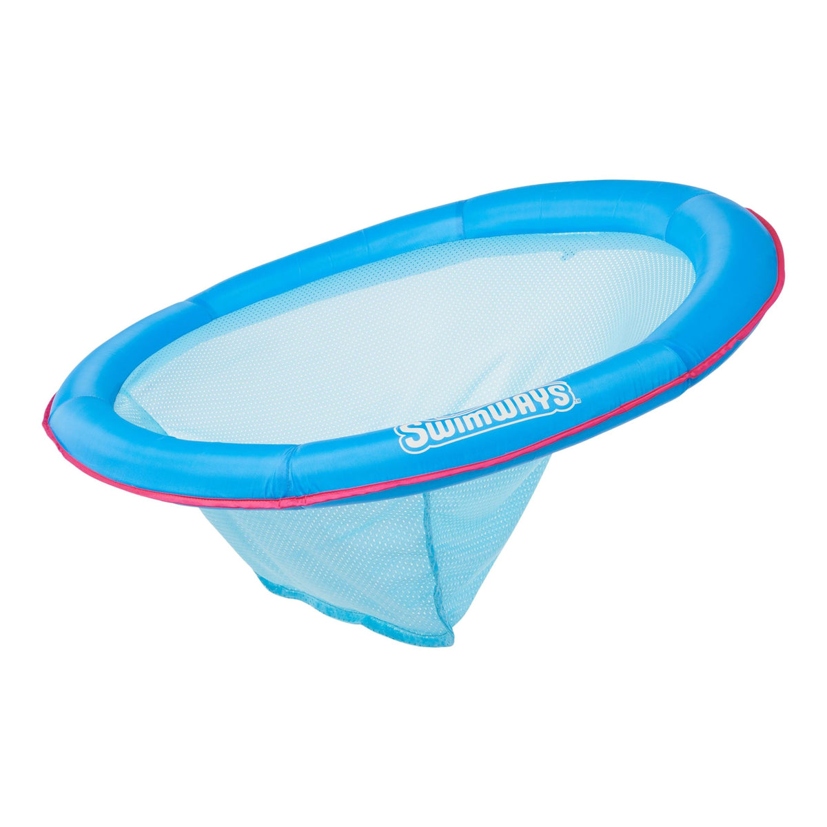 Spring Float Papasan Round Pool Lounger, Blue