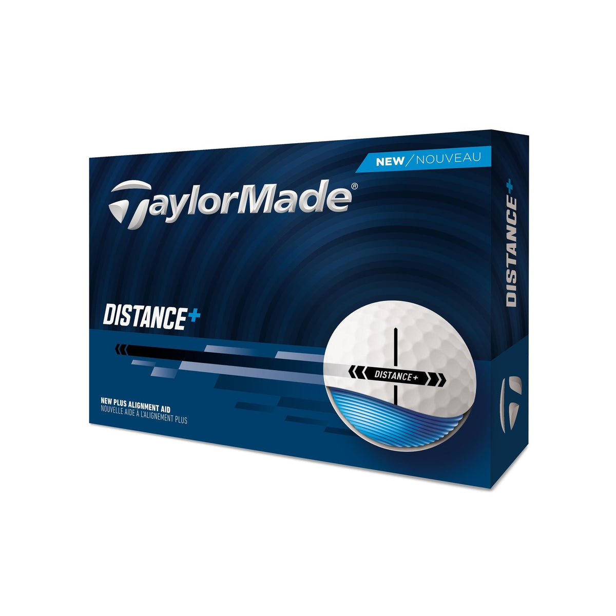 Distance+ Golf Balls, 12-pk, White