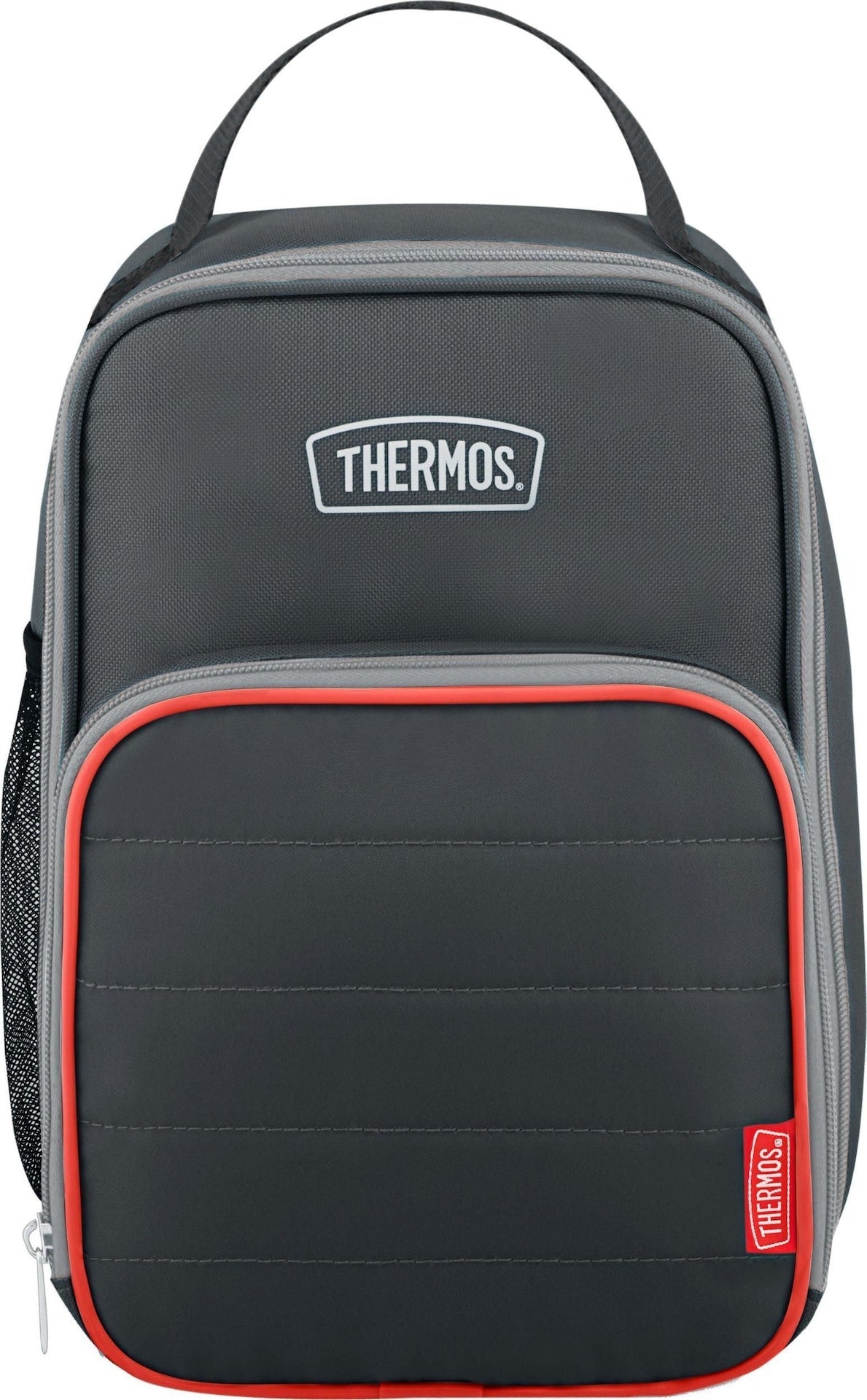 Beta Series Upright Soft Lunch Box, Black, with Handle