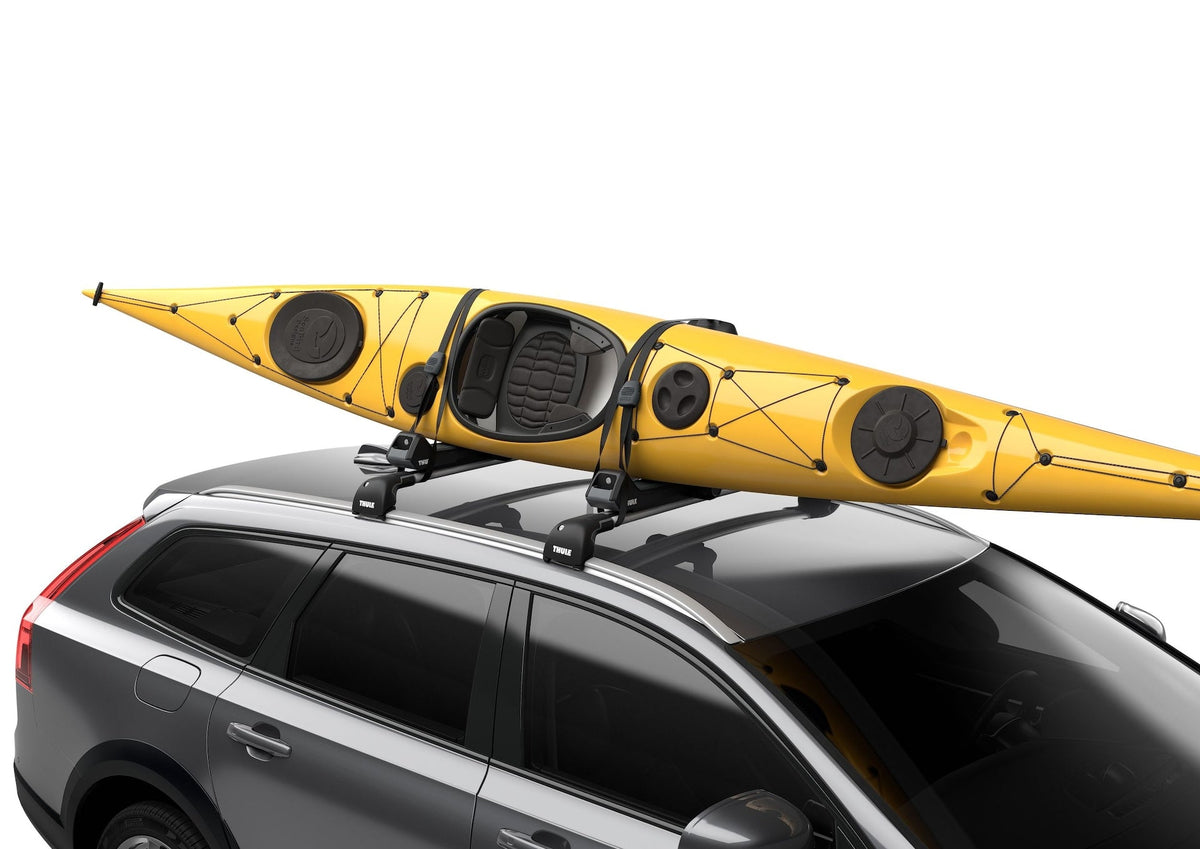 Hull-a-Port Aero J-Style Kayak Rack with Protective Pads