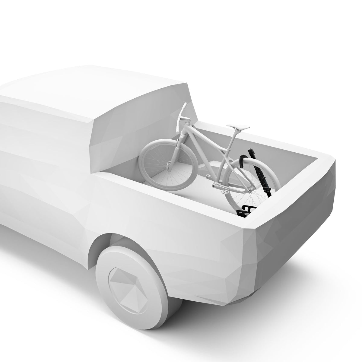 Insta-Gater Pro Black Truck-Mounted Bike Rack