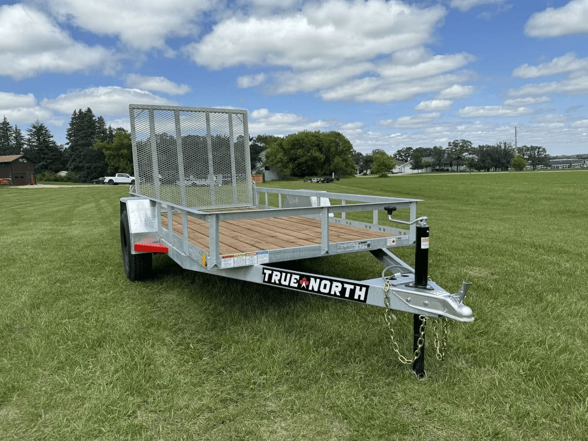 60-in x 10-ft Galvanized Utility Trailer