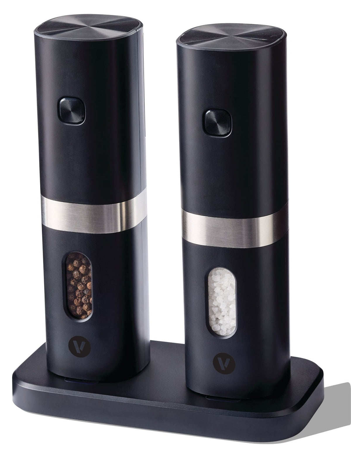Electric Salt & Pepper Mill Set, 19.4-cm